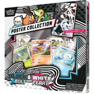 [Preventa] Pokemon TCG: Black Bolt & White Flare - Poster (Español/Ingles)